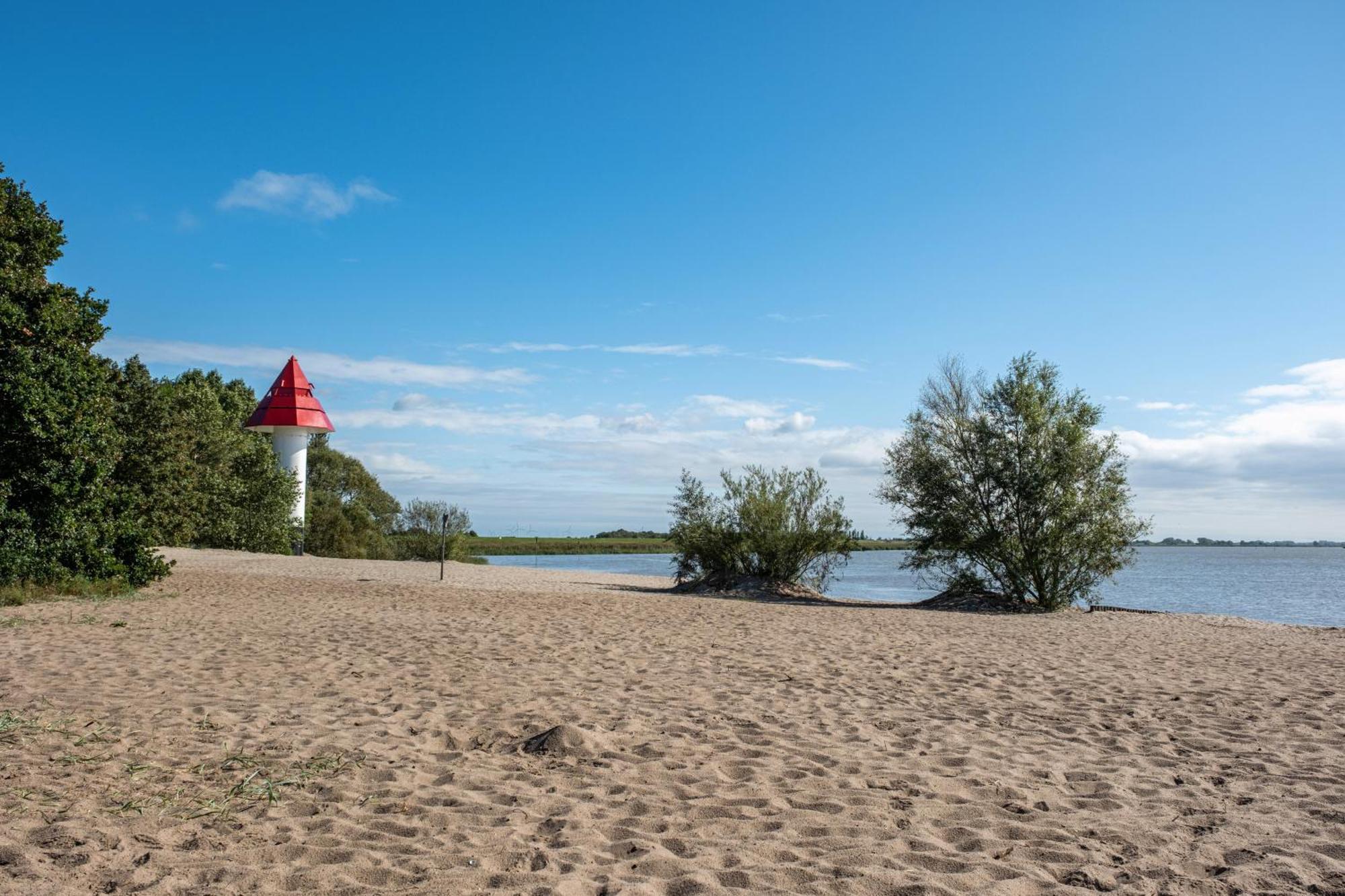 Ferienwohnung Flut Am Weserstrand Sandstedt Экстерьер фото